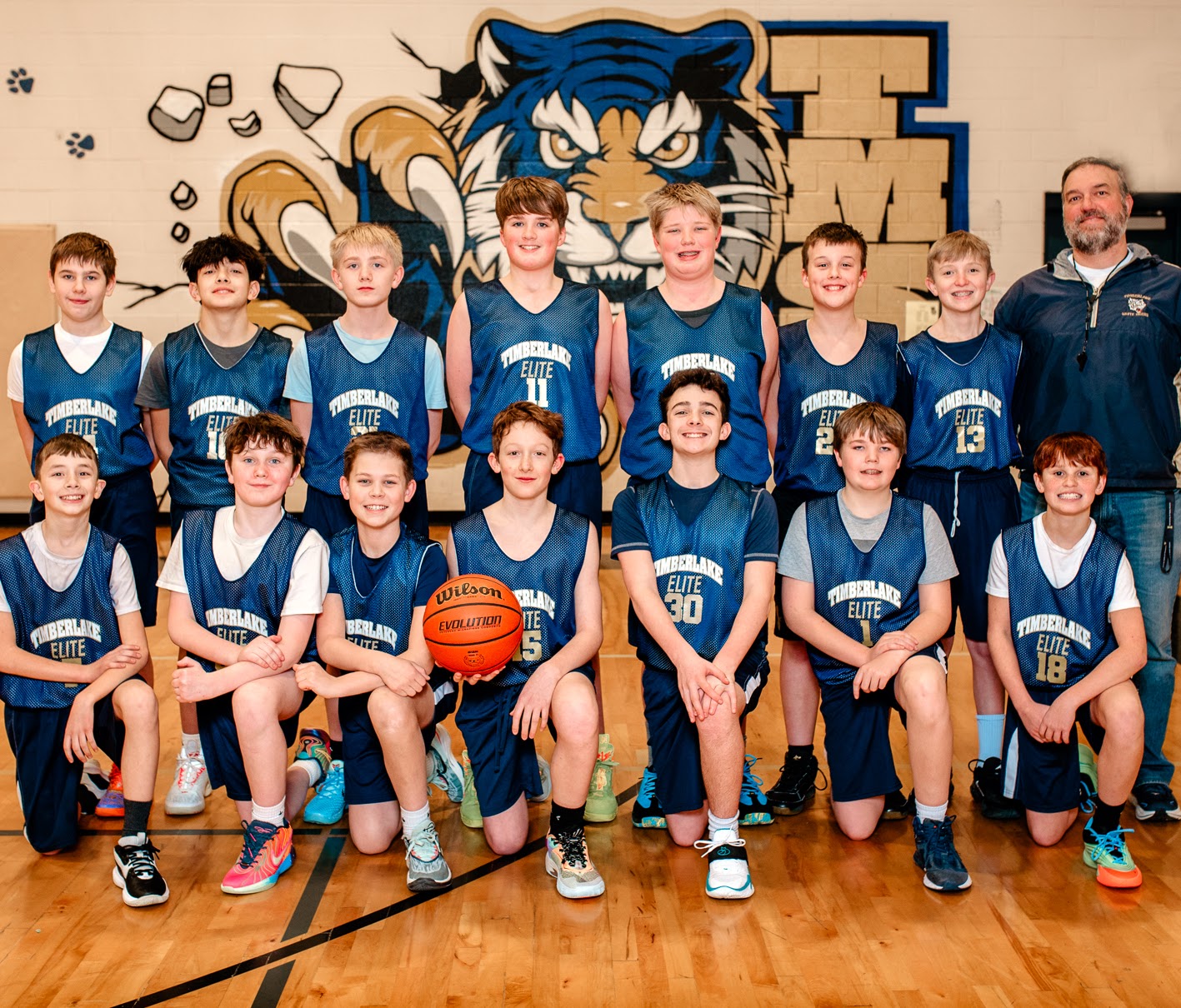 Timberlake Elite Basketball Club 2025-26 team